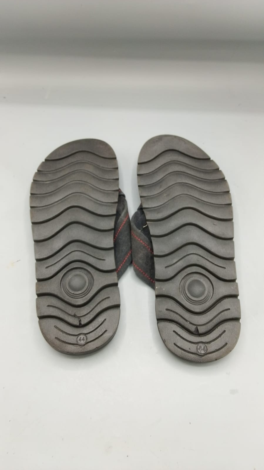Prada Denim-Style Flip Flops