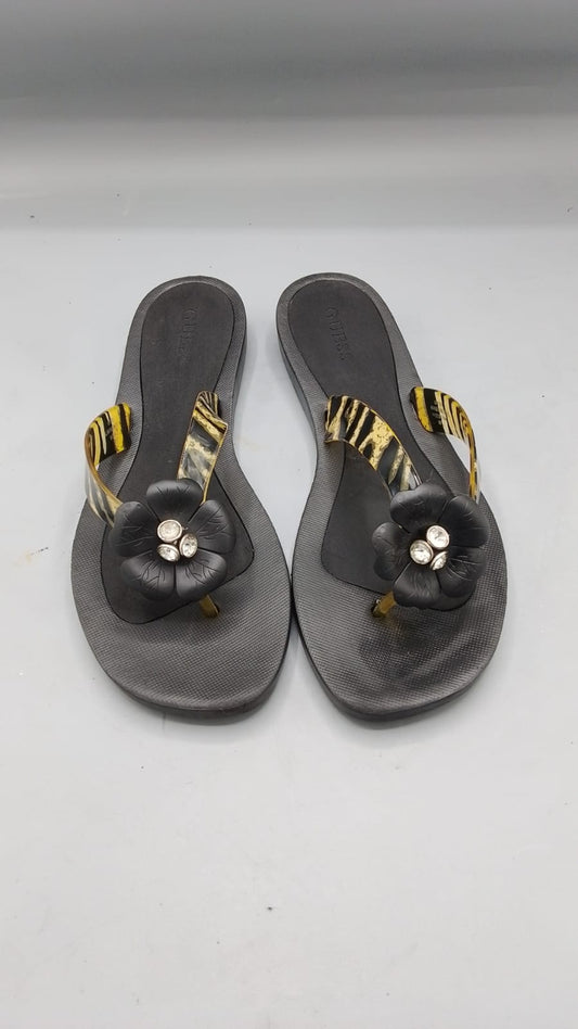 Guess Tutu Bow Thong Sandals