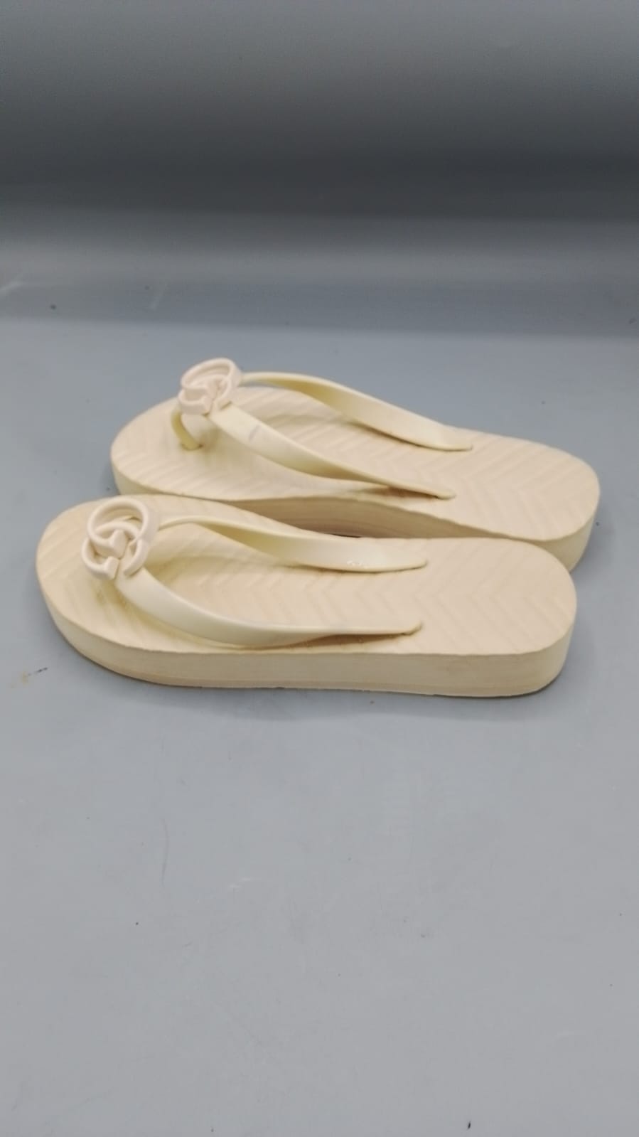 Gucci Double G Thong Sandals