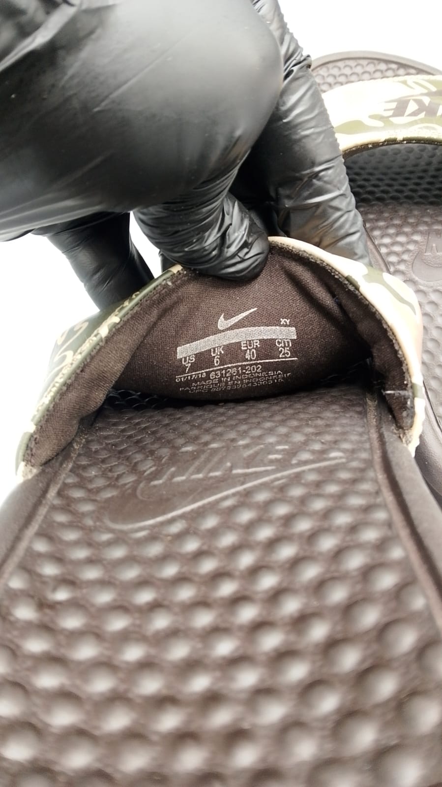 Nike Men’s Benassi JDI Print Slides (Camouflage)