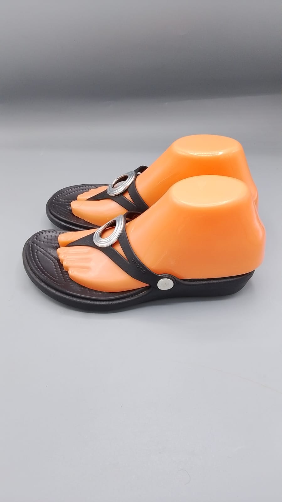Crocs Women’s Sanrah Circle Thong Wedge Sandals