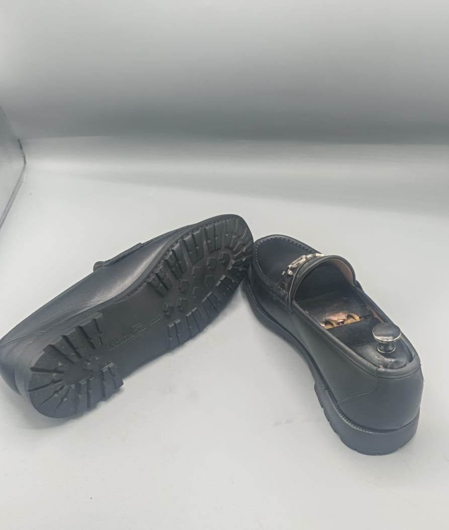 Salvatore Ferragamo Leather Loafers