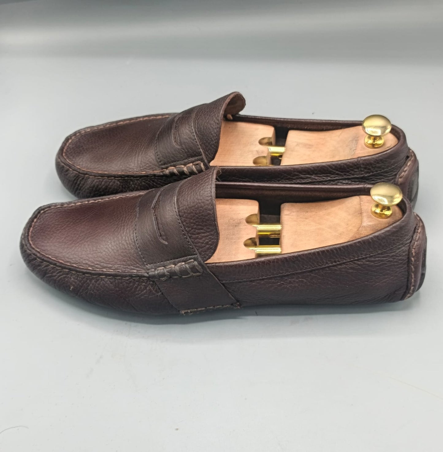Polo Ralph Lauren Brown Leather Loafers