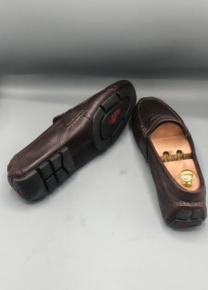 Polo Ralph Lauren Brown Leather Loafers