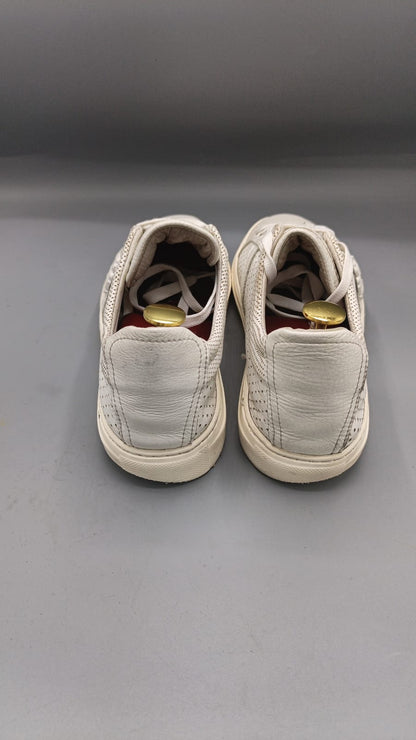 Roberto Cavalli Perforated Leather Sneakers