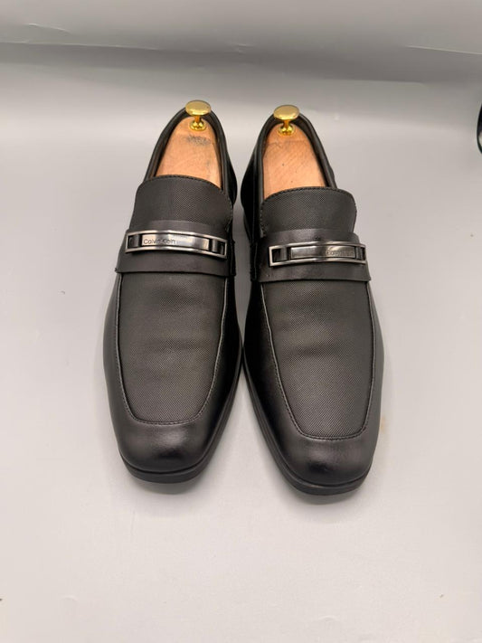 Calvin Klein Jameson Men’s Black Leather Loafers