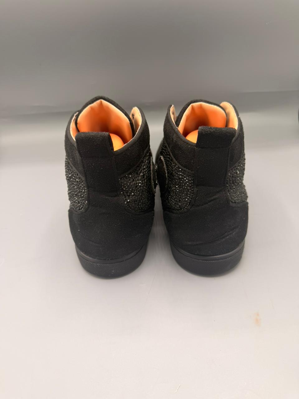 Christian Louboutin Louis Strass High-Top Sneakers