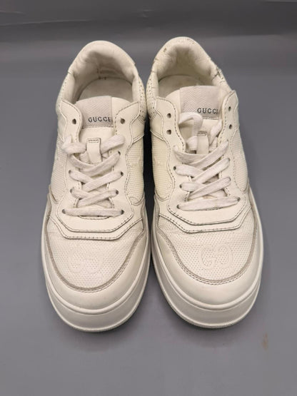 Gucci GG Embossed Low-Top Leather Sneakers