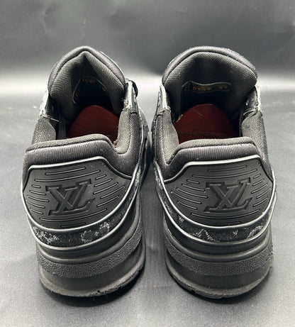 Louis Vuitton Black Monogram Low-Top Sneakers