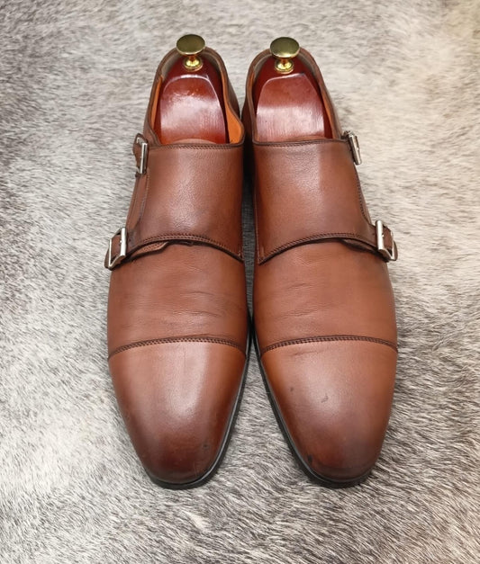 Santoni Buckle Dress Shoe