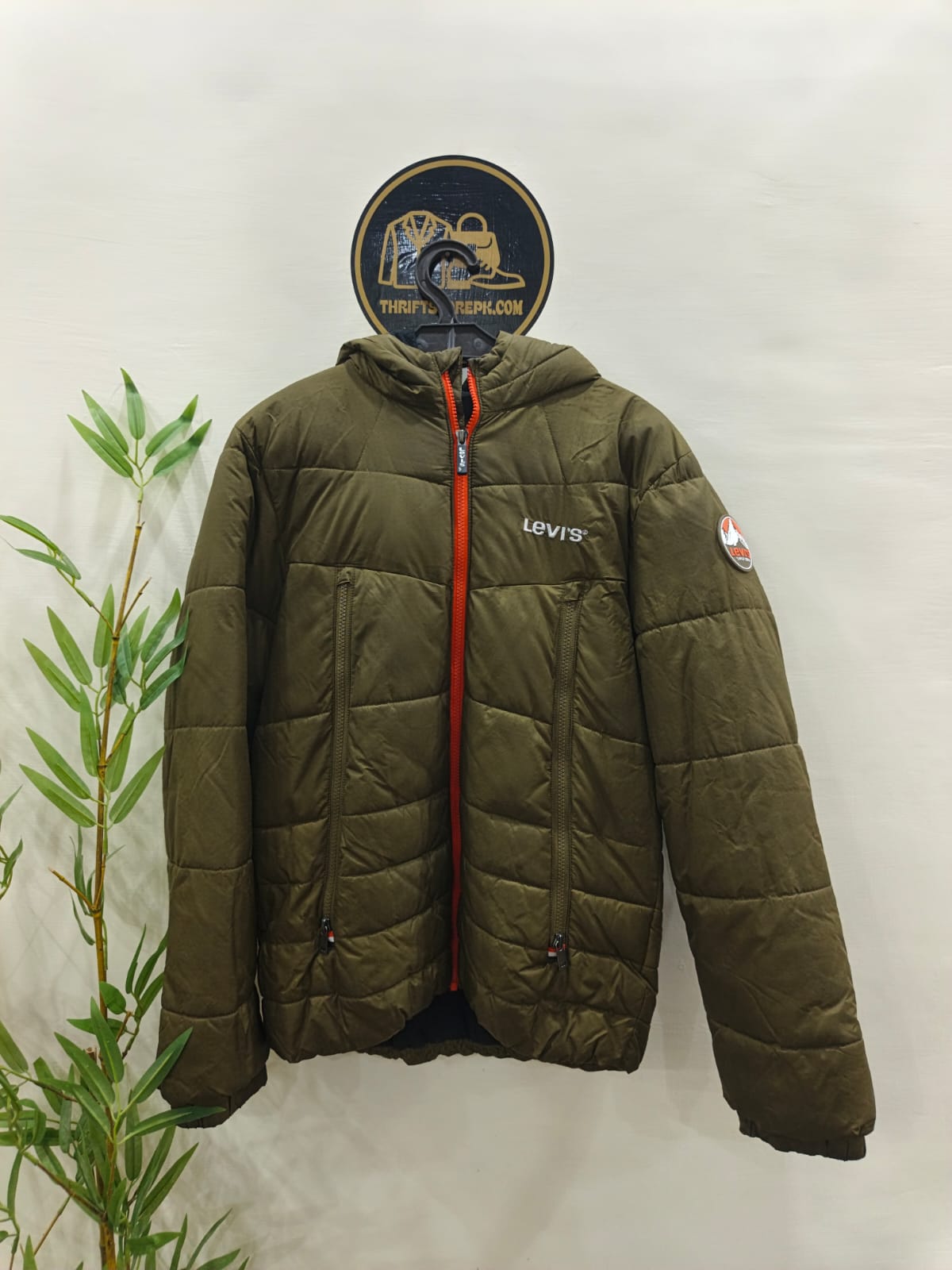 Levi's Hooded Packable Puffer Jacket