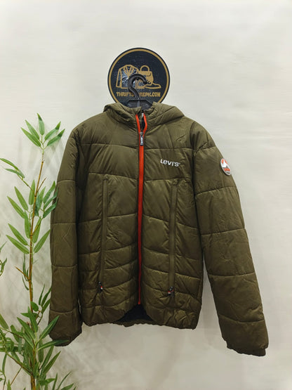 Levi's Hooded Packable Puffer Jacket