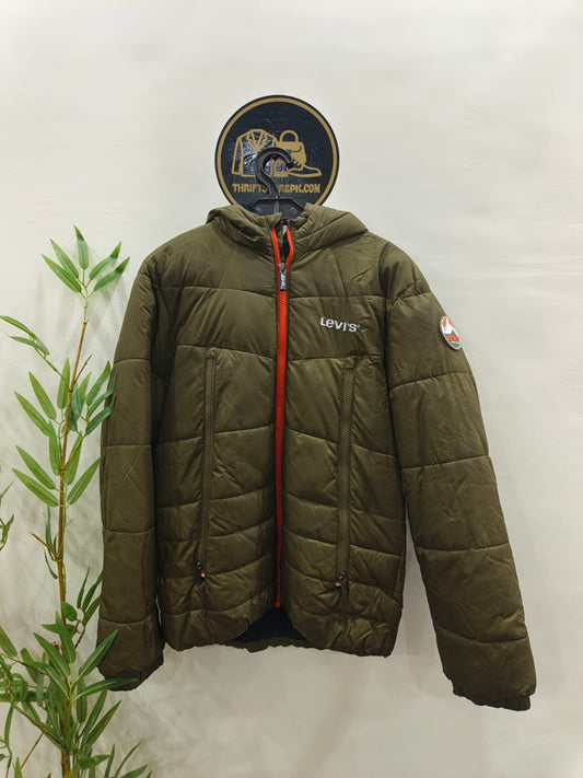 Levi's Hooded Packable Puffer Jacket