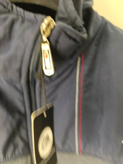 Tommy Hilfiger zip-up track-style jacket (navy)
