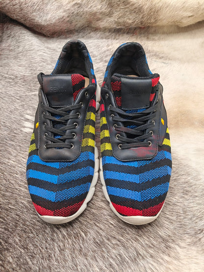 Fendi Fendi Rockoko-style knit runners