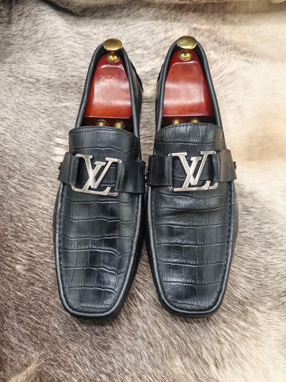 Louis Vuitton Monte Carlo-style driver loafers