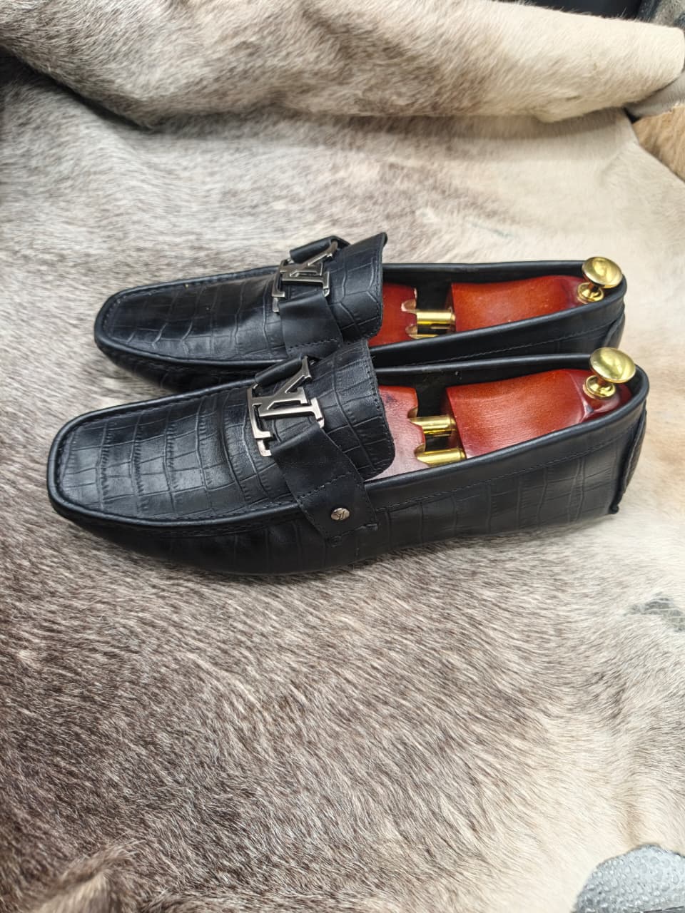 Louis Vuitton Monte Carlo-style driver loafers