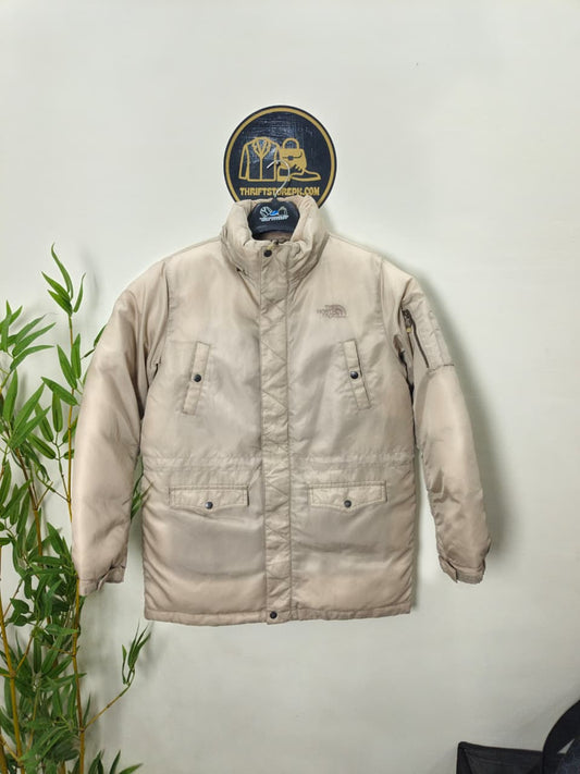 The North Face down parka (beige/stone)