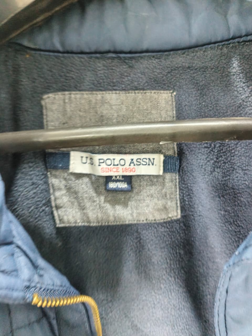 U.S. Polo Assn. quilted jacket (navy)