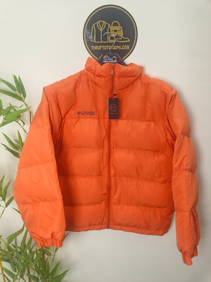 Columbia Sportswear Orange Puffer Jacket – Men’s