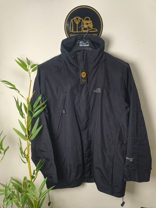 The North Face Gore-Tex XCR Black Hooded Shell Jacket – Men’s