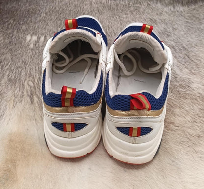 Dior B22 Blue Gold chunky sneakers
