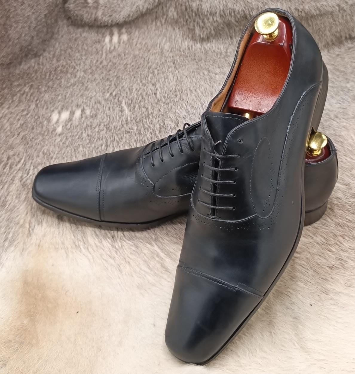 Santoni Christian Louboutin Greggo cap-toe Oxford shoes