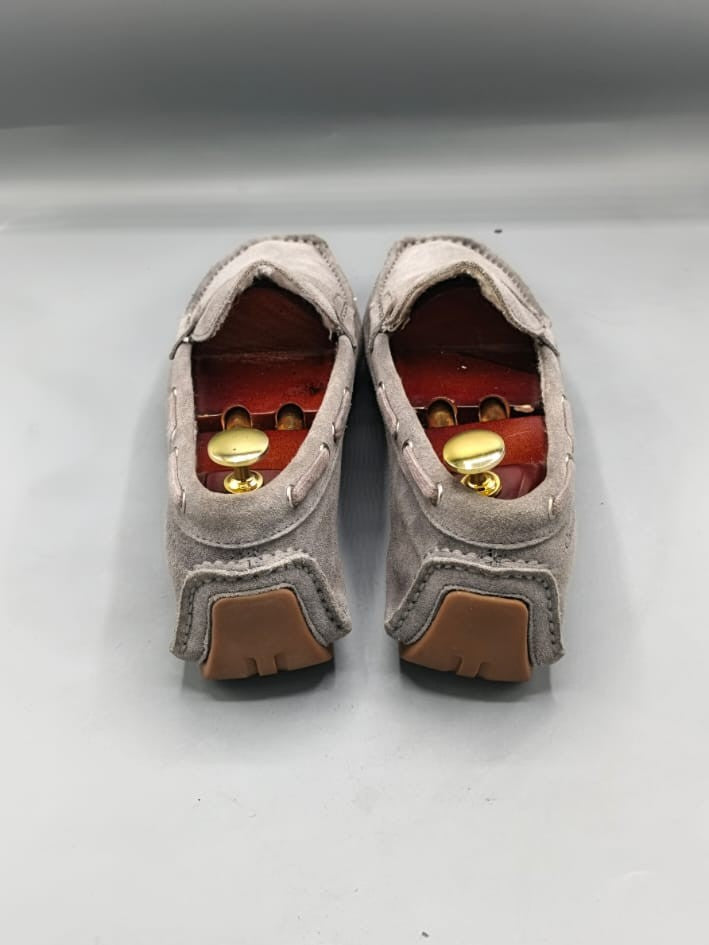 Calvin Klein Grey Suede Loafers (TSPK 0010)