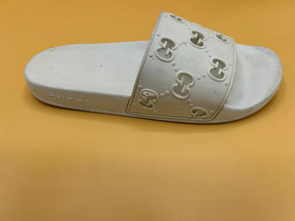 Gucci Slides white signature
